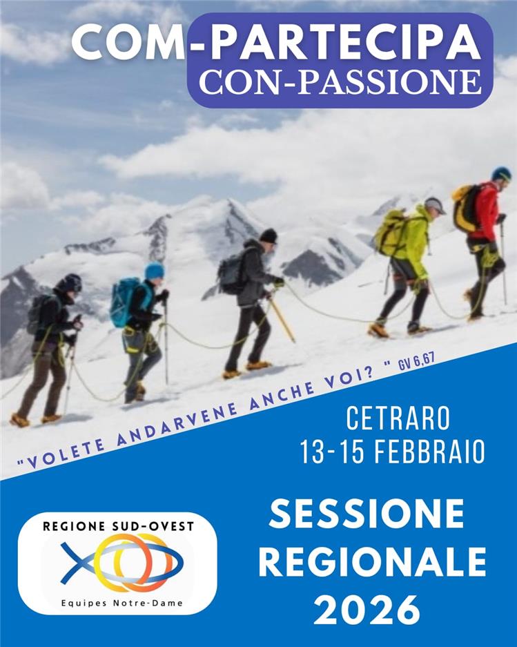 Invito Sessione Regionale - Regione Sud-Ovest