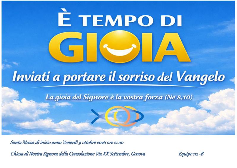 INTERSETTORE GENOVA - S.Messa di inizio anno 2026
